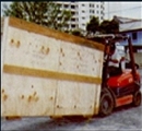 We provide liftvan casing for household effects removal that are less than a container load